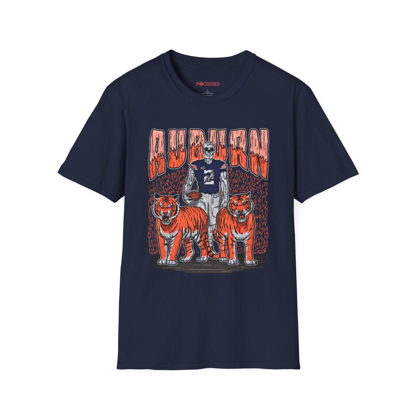 Auburn Skully Tee