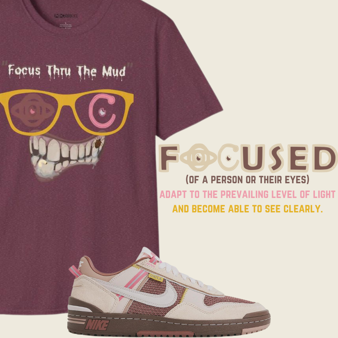 Focus Thru The Mud Tee